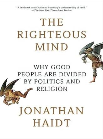 Book cover of The Righteous Mind